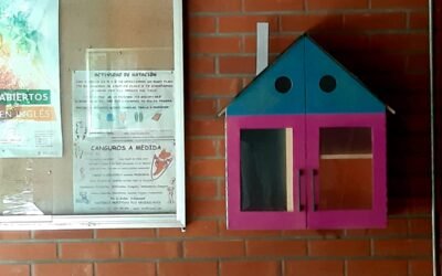 Una casita para intercambiar libros